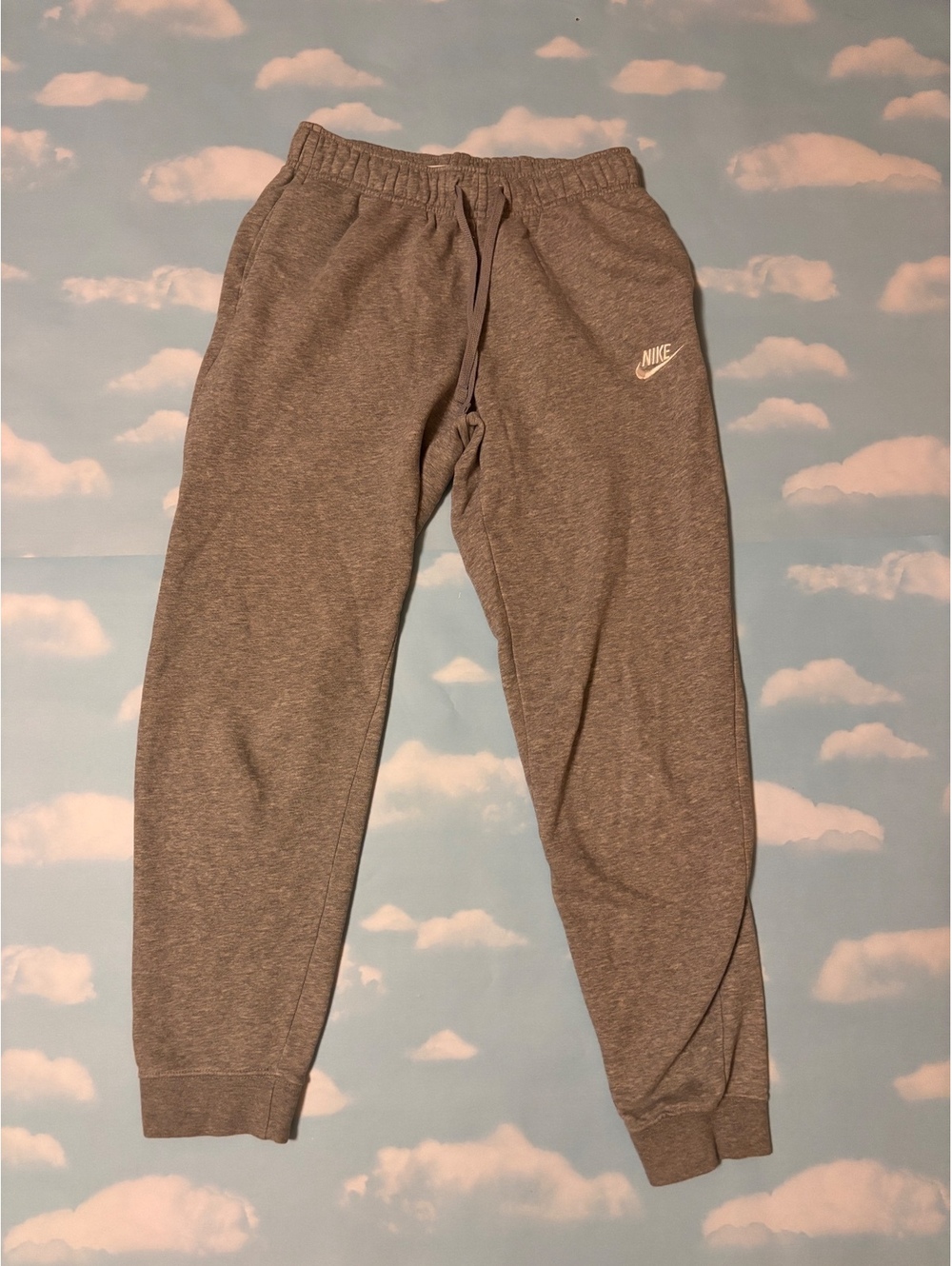 Nike Men's Gray Jogger Sweatpants Small